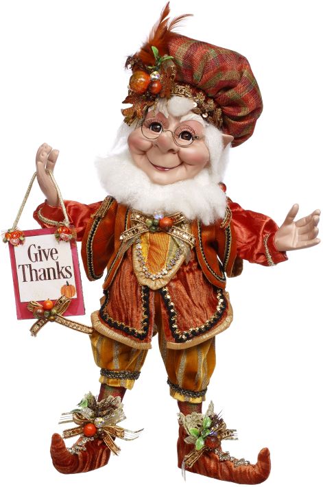 Giving Thanks Elf, Medium 17"