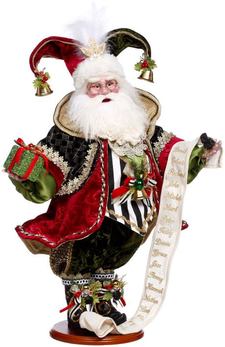 Naughty Or Nice Santa - 25 Inches