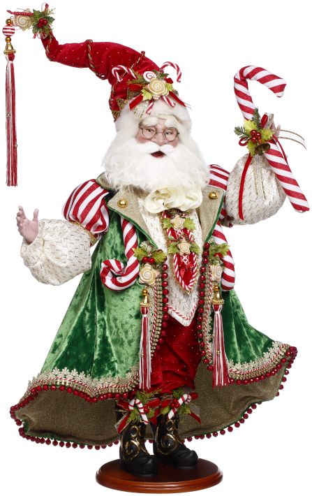 Candycane & Cookie Santa -