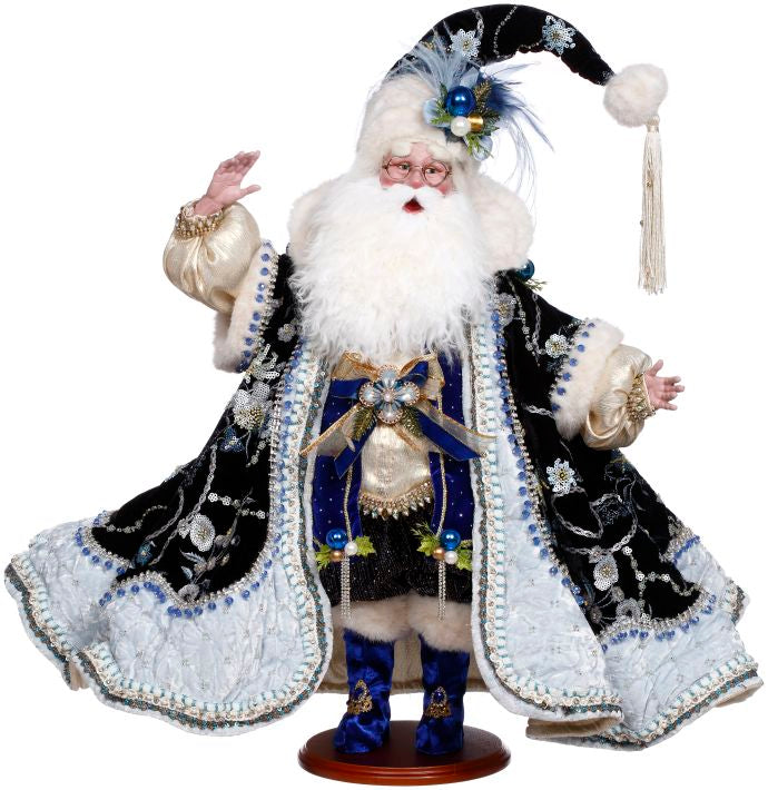 Blue Suede Shoes Santa -