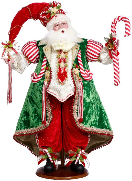 Candy Cane and Cookie Santa - 36 Inches