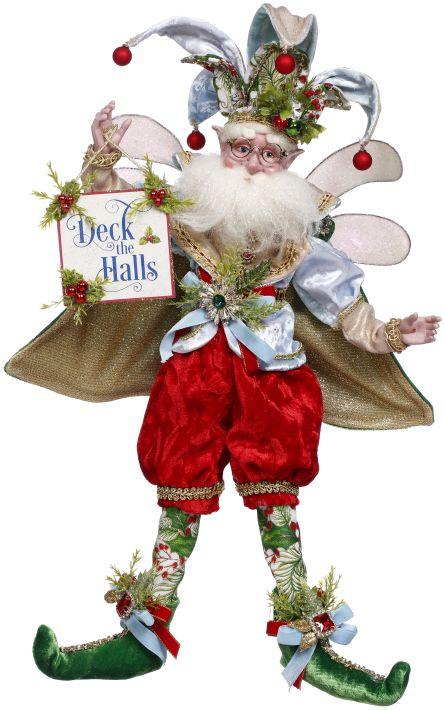 Deck The Halls Fairy, Medium - 16.5 Inches