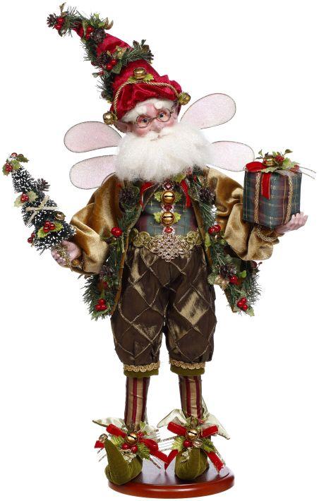 Kris Kringle Forest Fairy on Base -, (Signed by Mark Roberts)
