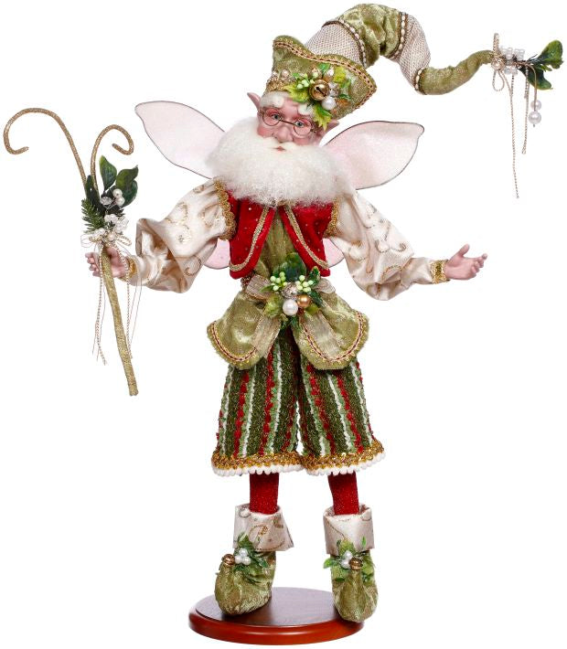 Mistletoe Fairy on Base -, (Signed by Mark Roberts)