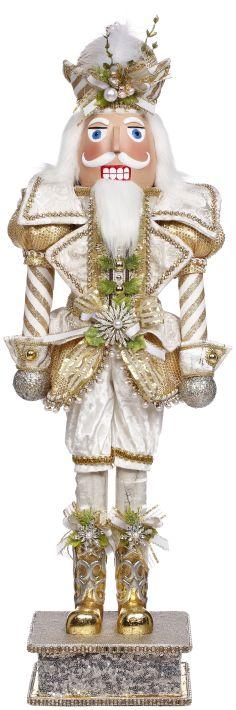 White Christmas Nutcracker, Medium -