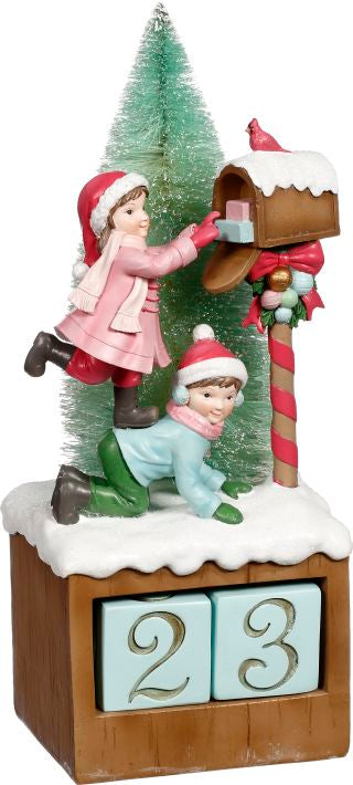 Xmas Mailbox Calendar Count Down