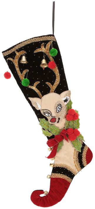 Fancy Deer Stocking - 26 Inches