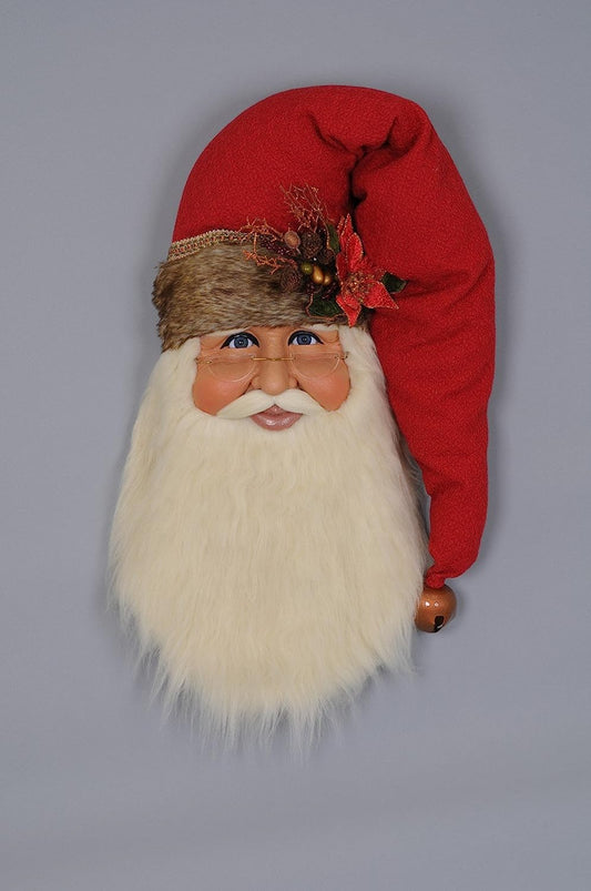 Christmas Woodland Santa Head