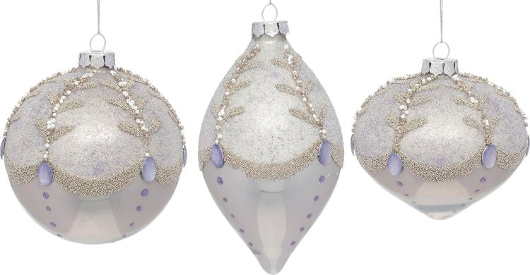 Gorgeous Ornament 4-5.5'', (Set of 3)