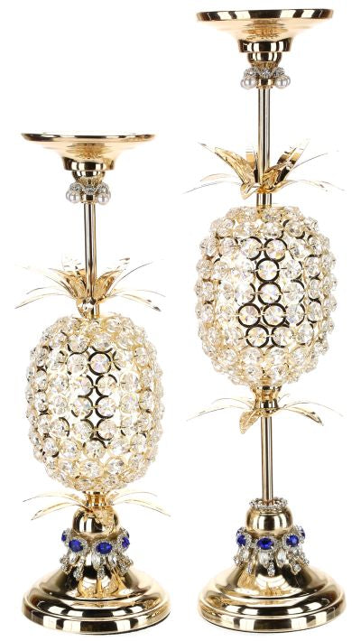 PINEAPPLE JWL Candle Holder 13-16'' Set