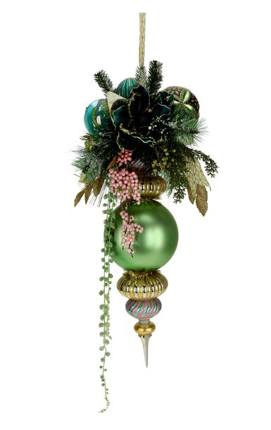 **SIGNED** GRAND FINIAL ORNAMENTS,LG (Signed by Mark Roberts)