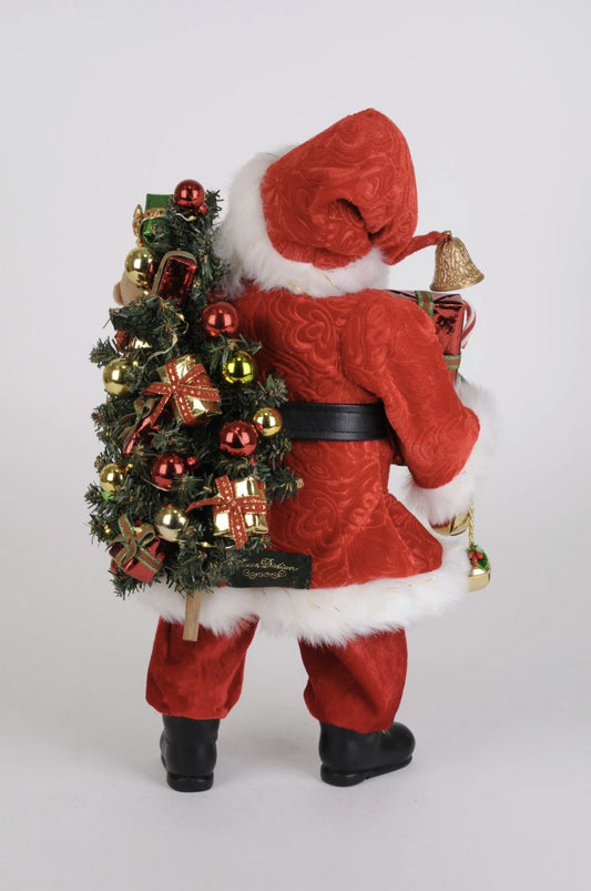 Lighted Good Tidings Santa