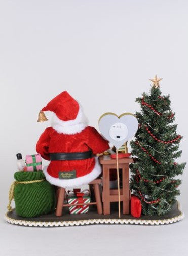 Lighted Believe in the Magic of Christmas Santa 30th Anniversary Limited Edition