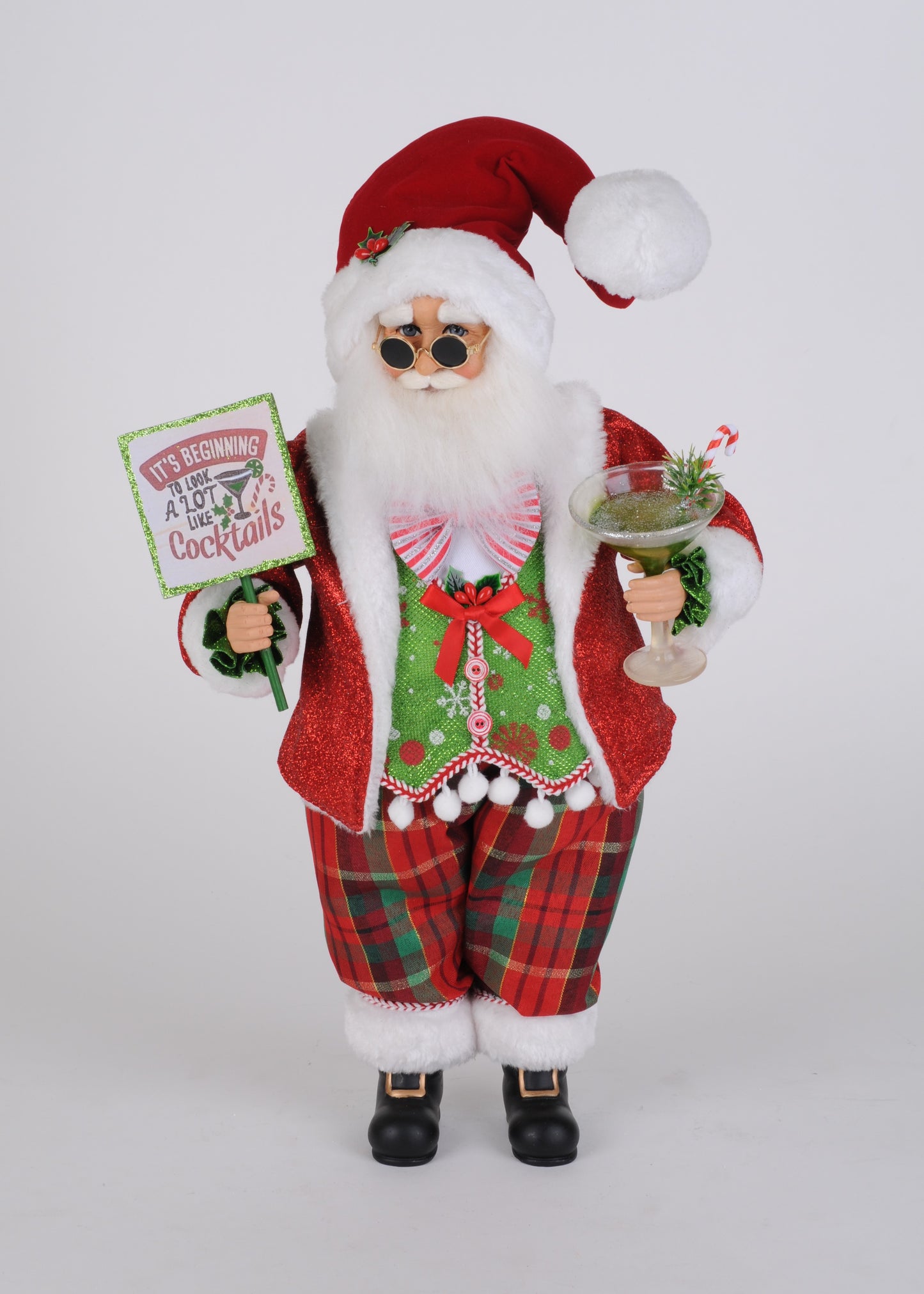 Christmas Cocktails Santa