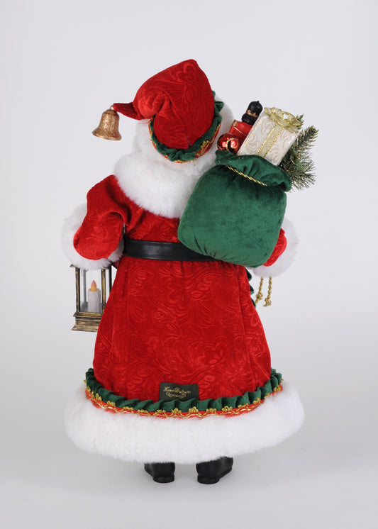 Lighted Christmas Stories Santa Small