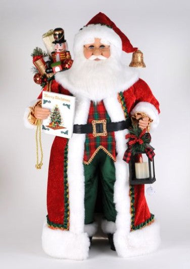 Lighted Christmas Stories Santa Large