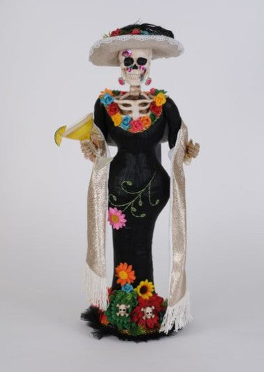 Fiesta Flores Lady Skeleton