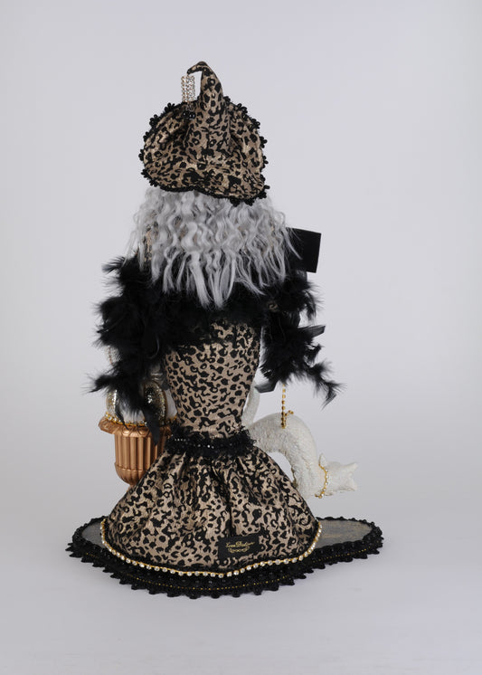 Lighted Fabulously Wicked Leopard Witch