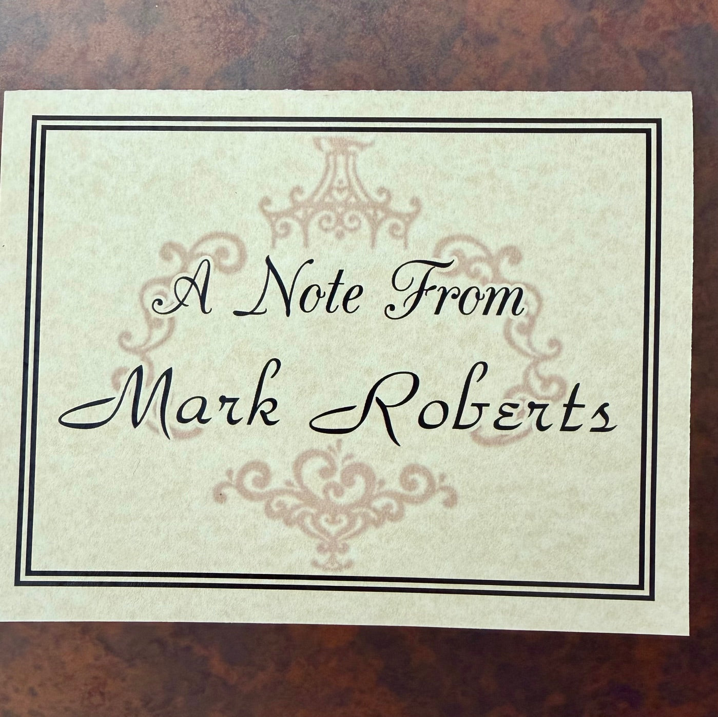 **SIGNED** GRAND FINIAL ORNAMENTS,SM (Signed by Mark Roberts)