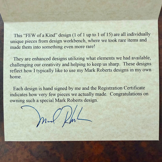 **SIGNED** GRAND FINIAL ORNAMENTS,LG (Signed by Mark Roberts)