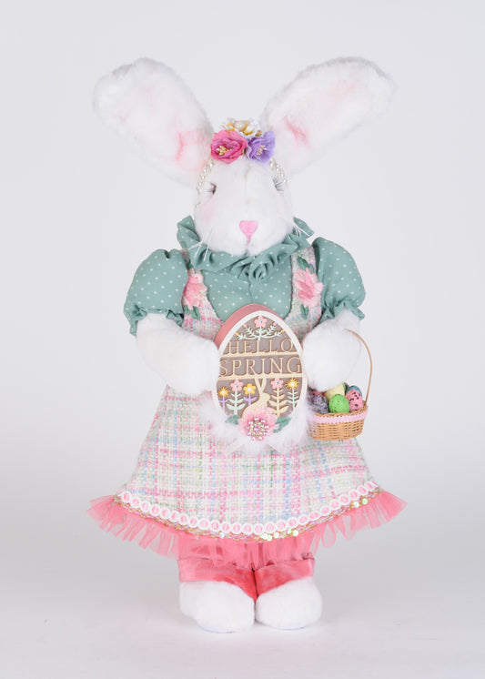 Lighted Sage Bunny