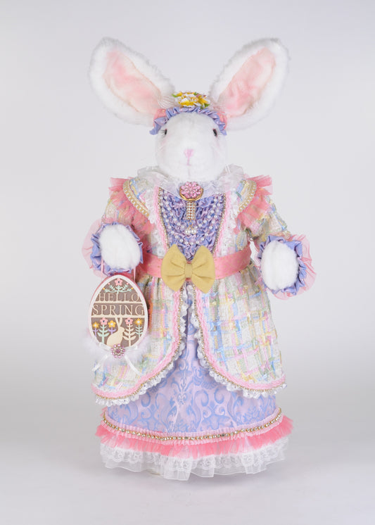 Lighted Willow Bunny
