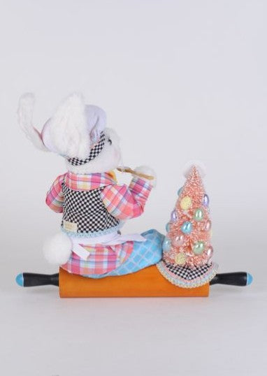 Kitchen Bunny on Rolling Pin