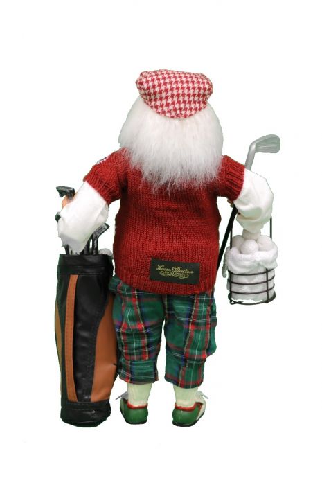 Golf Santa with Basket