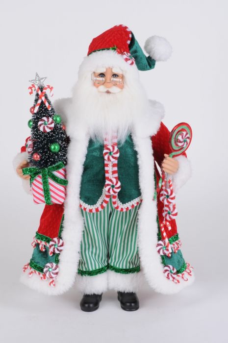 Peppermint Swirl Santa