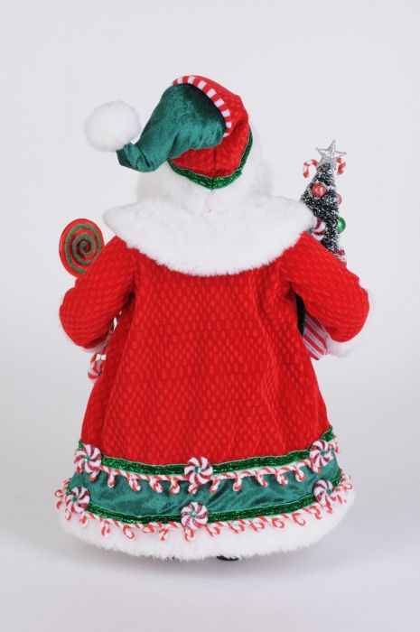 Peppermint Swirl Santa