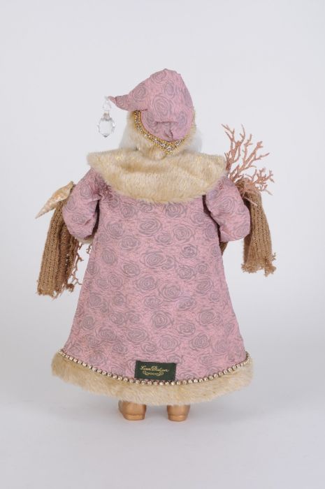 Rose Gold Coastal Santa