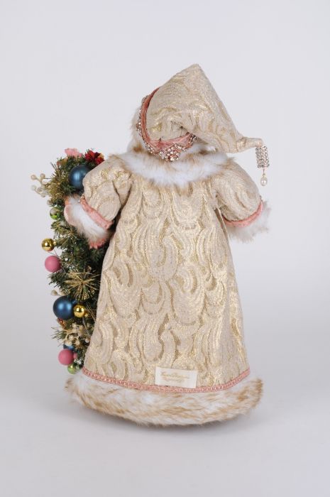 Lighted Victorian Elegance Santa