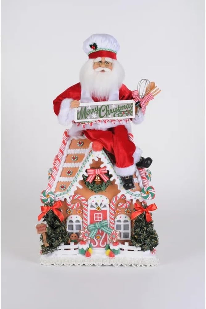 Lighted Homemade Goodies Gingerbread House