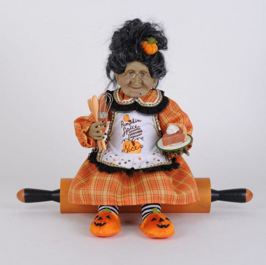 Pumpkin Spice Granny on Rolling Pin