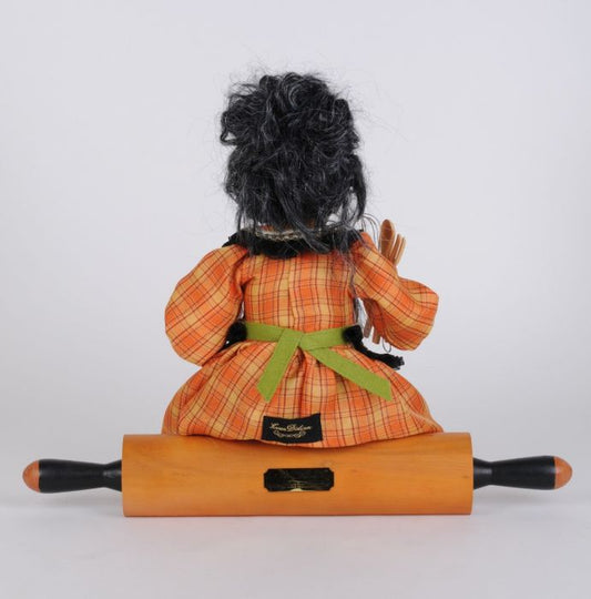 Pumpkin Spice Granny on Rolling Pin