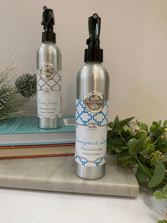 Eucalyptus & Linen 8 oz Room spray (2 Bottles)