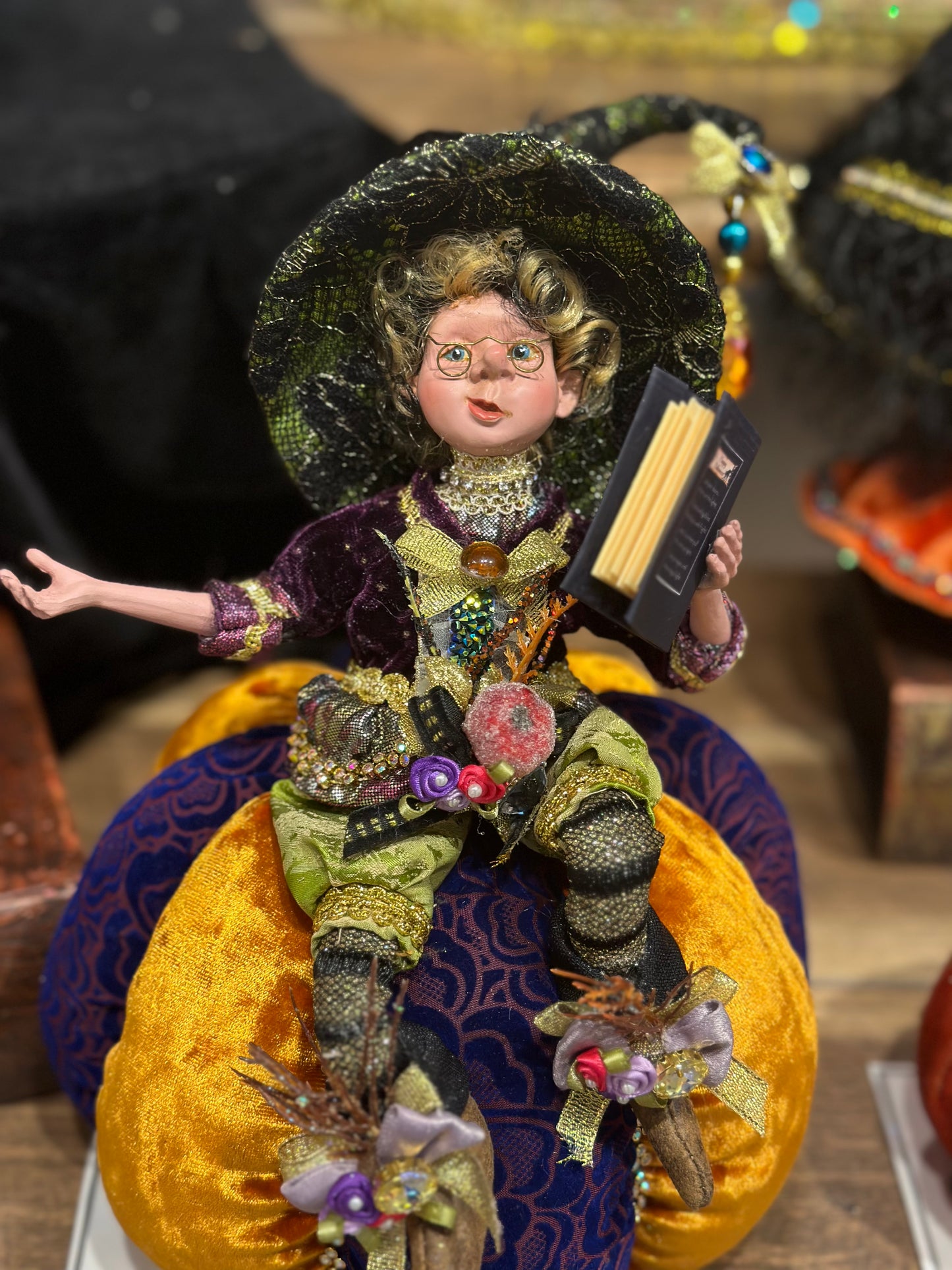 Pumpkin Elf, Assortment of 2 - 10 Inches