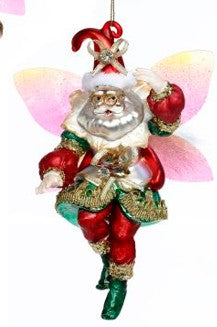Fairy Santa Ornament 7-8"