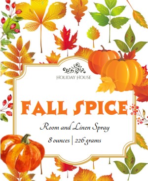 Fall Spice 8 oz Room spray (2 Bottles)