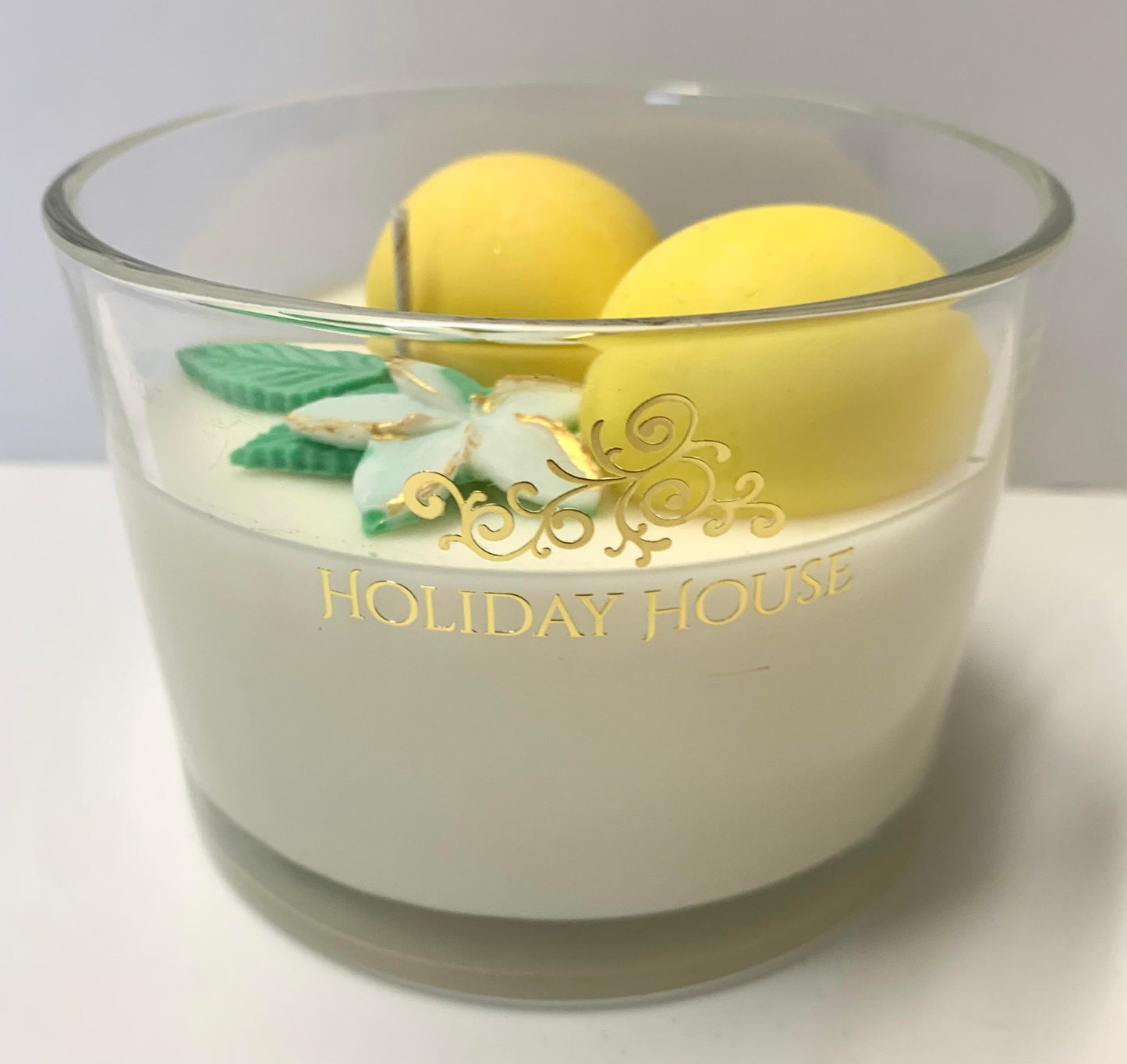 3D Lemon Candle