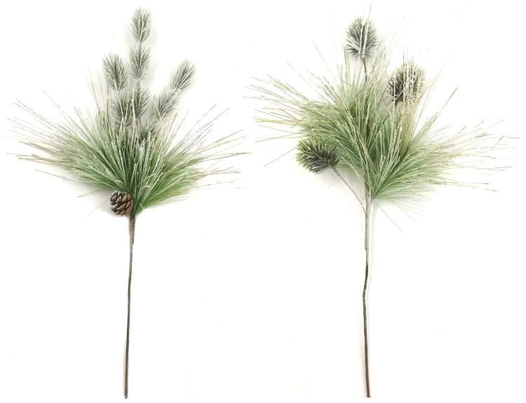 Pine Needle Spray 32'', set of 2