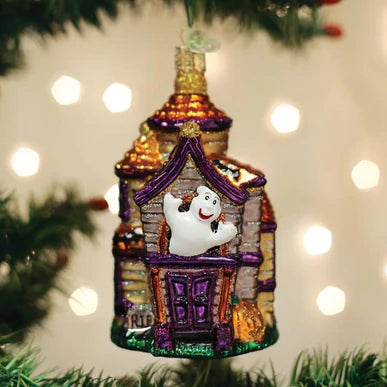 Haunted House Ornament