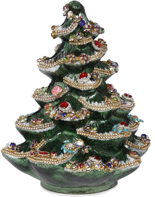 Christmas Tree LED 10'', Jeweled Tree