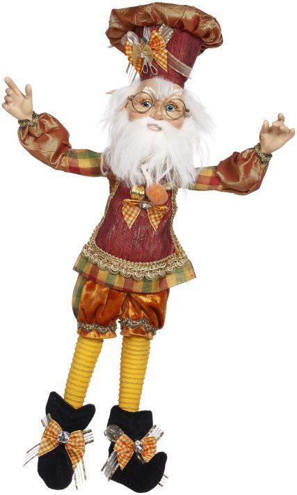 North Pole Pumpkin Pie Elf, MED 19"