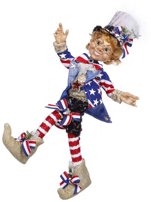 Patriotic Elfin, SM - 15"