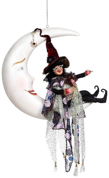 Zodiac Witch on Moon, Large