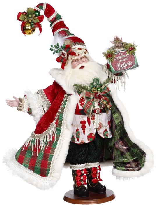 Believe Santa Claus- 23.5 Inches