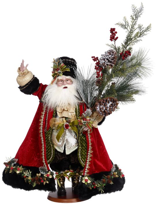 Santa with Tree - 33"