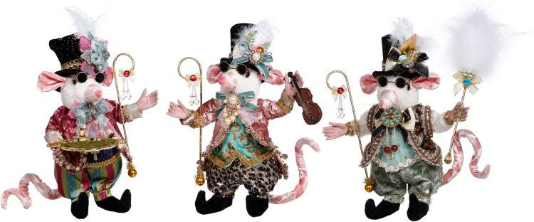 3 Blind Mice 10-11", Asst of 3