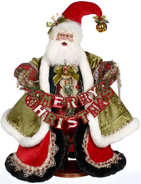 Merry Christmas Santa 26.5''